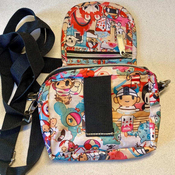 Anime Japanese Fashion Style Bag Streetwear Crossbody or Belted, Size OS - Picture 5 of 11